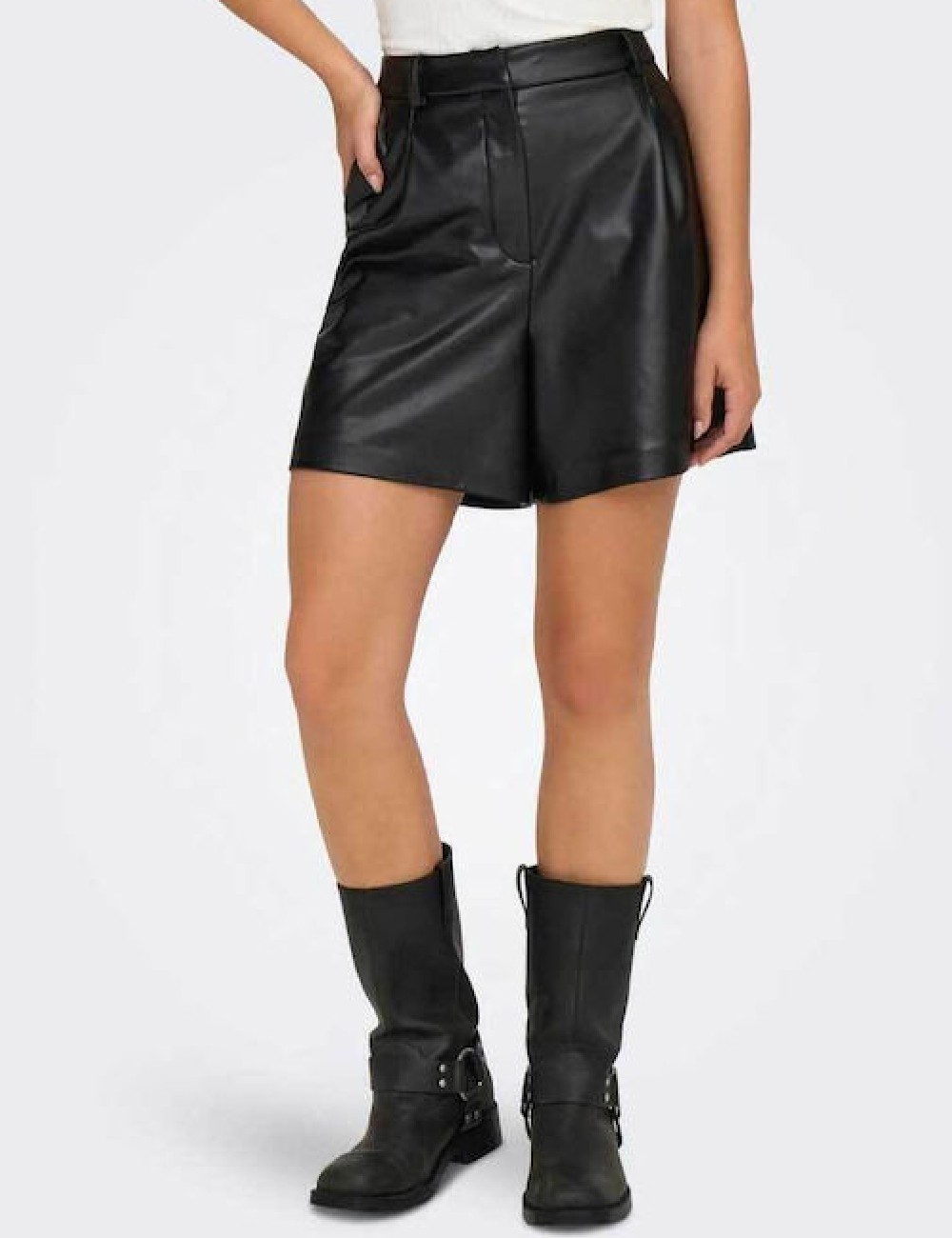 Pantaloni scurti Only, negru - 1 | YEO