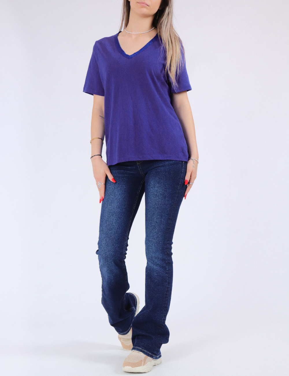 Tricou Only, albastru