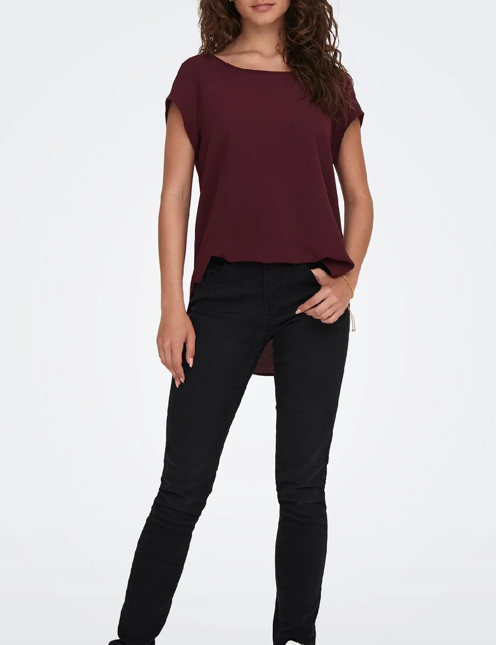 Bluza Only, visiniu - 1 | YEO