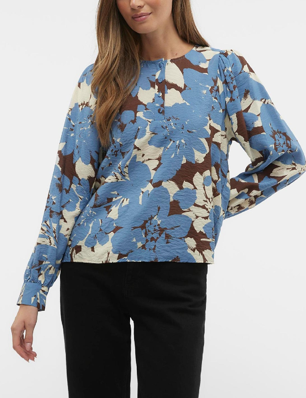 Bluza Vero Moda, albastru