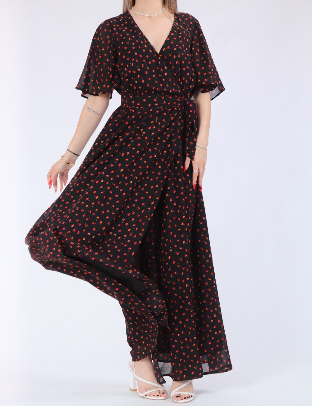 Rochie lunga Only, negru - 1 | YEO