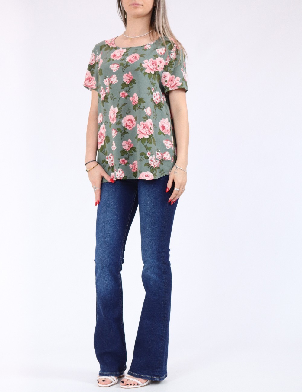 Bluza Vero Moda, floral print - 1 | YEO