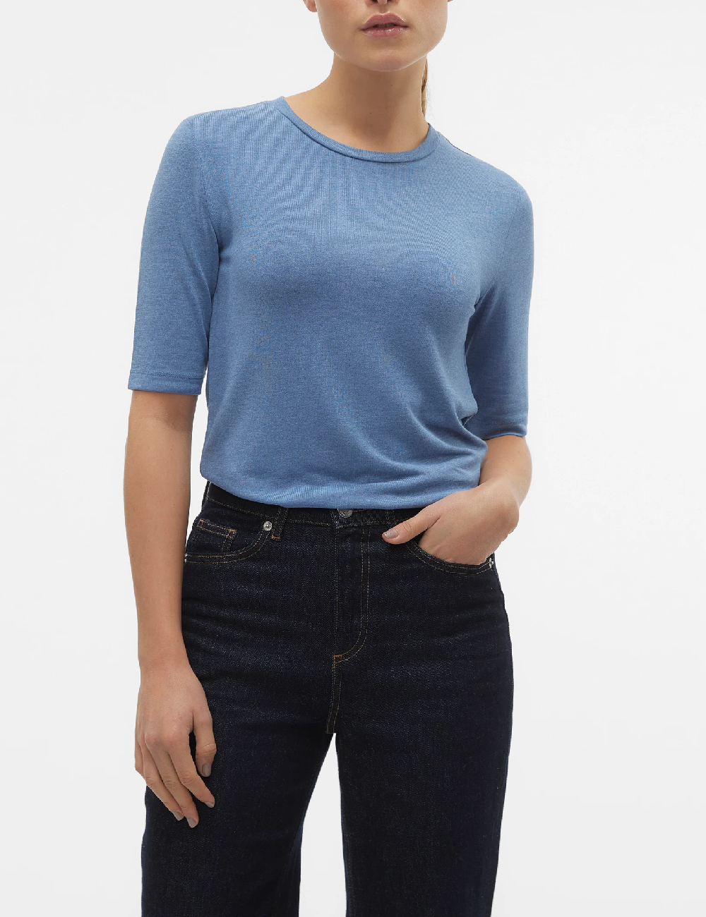 Bluza Vero Moda, albastru
