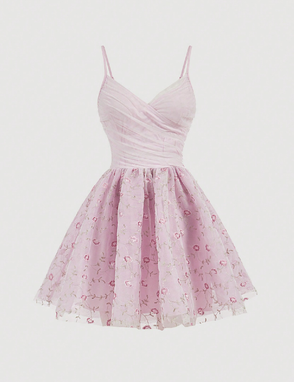 Rochie scurta SHEIN, roz