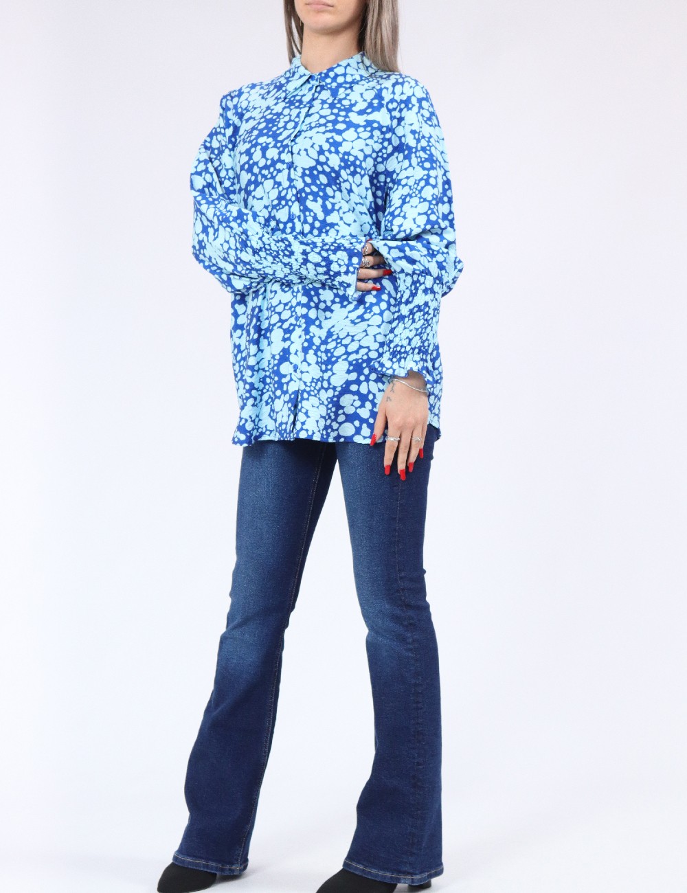 Camasa Vero Moda, albastru - 1 | YEO
