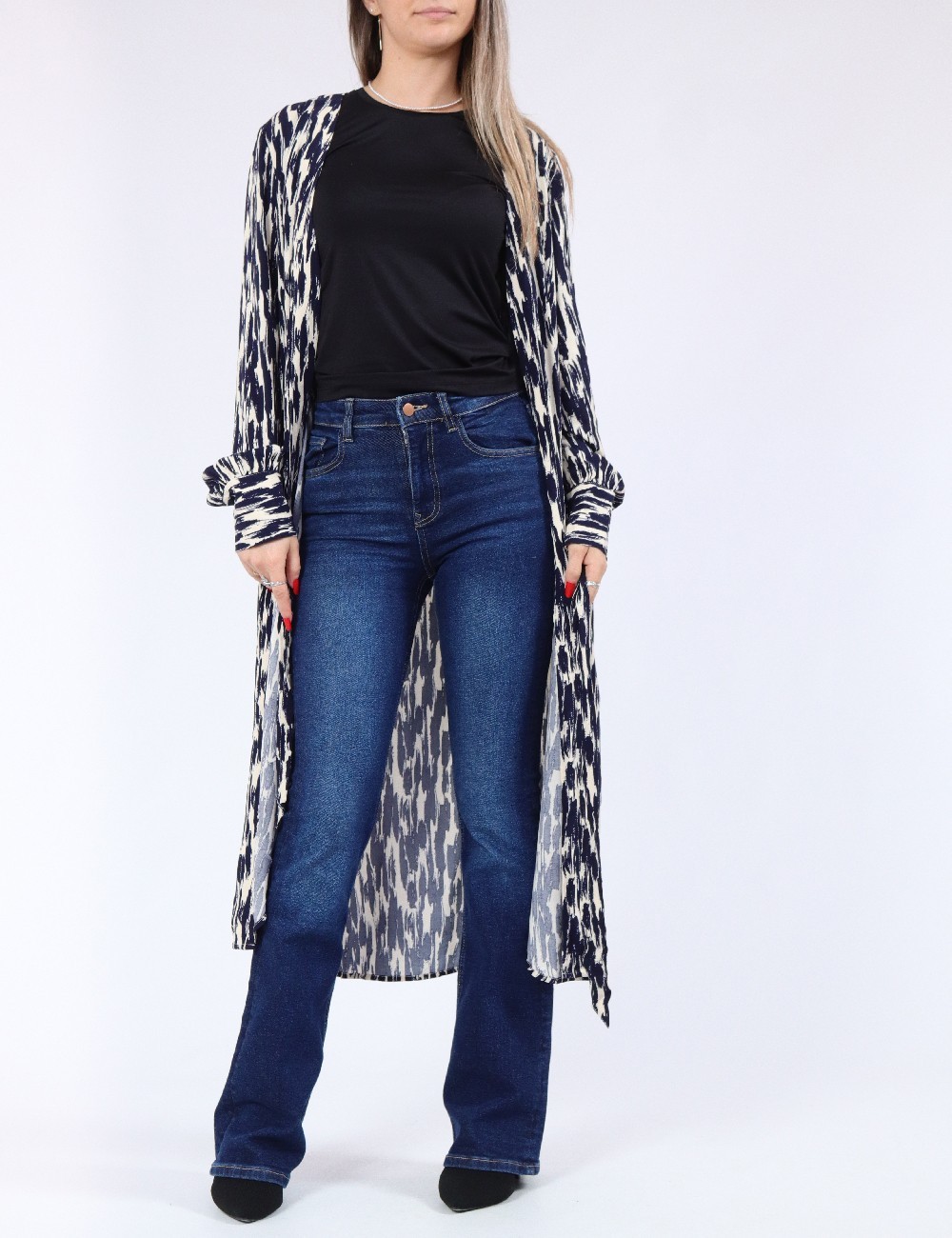Kimono Vero Moda, albastru - 1 | YEO