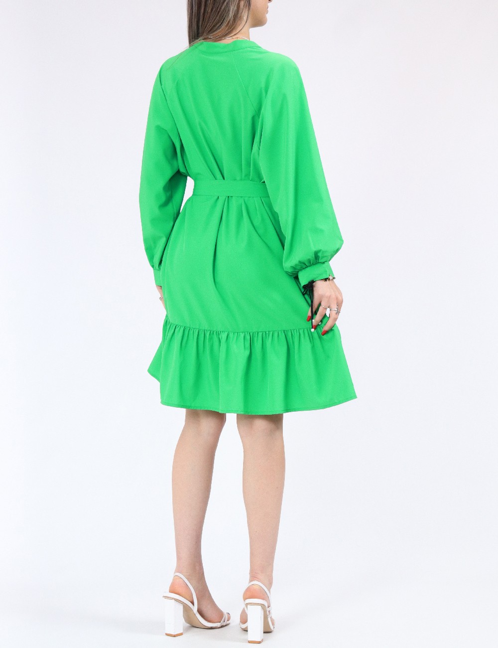 Rochie scurta Vero Moda, verde - 1 | YEO