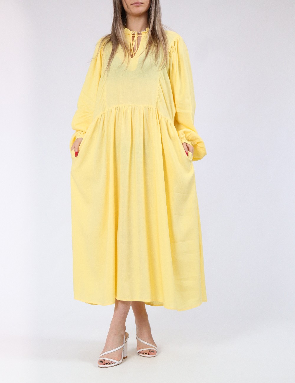 Rochie lunga Vero Moda, galben - 1 | YEO