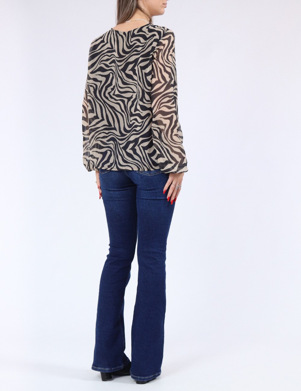 Camasa Only, negru/maro - 1 | YEO