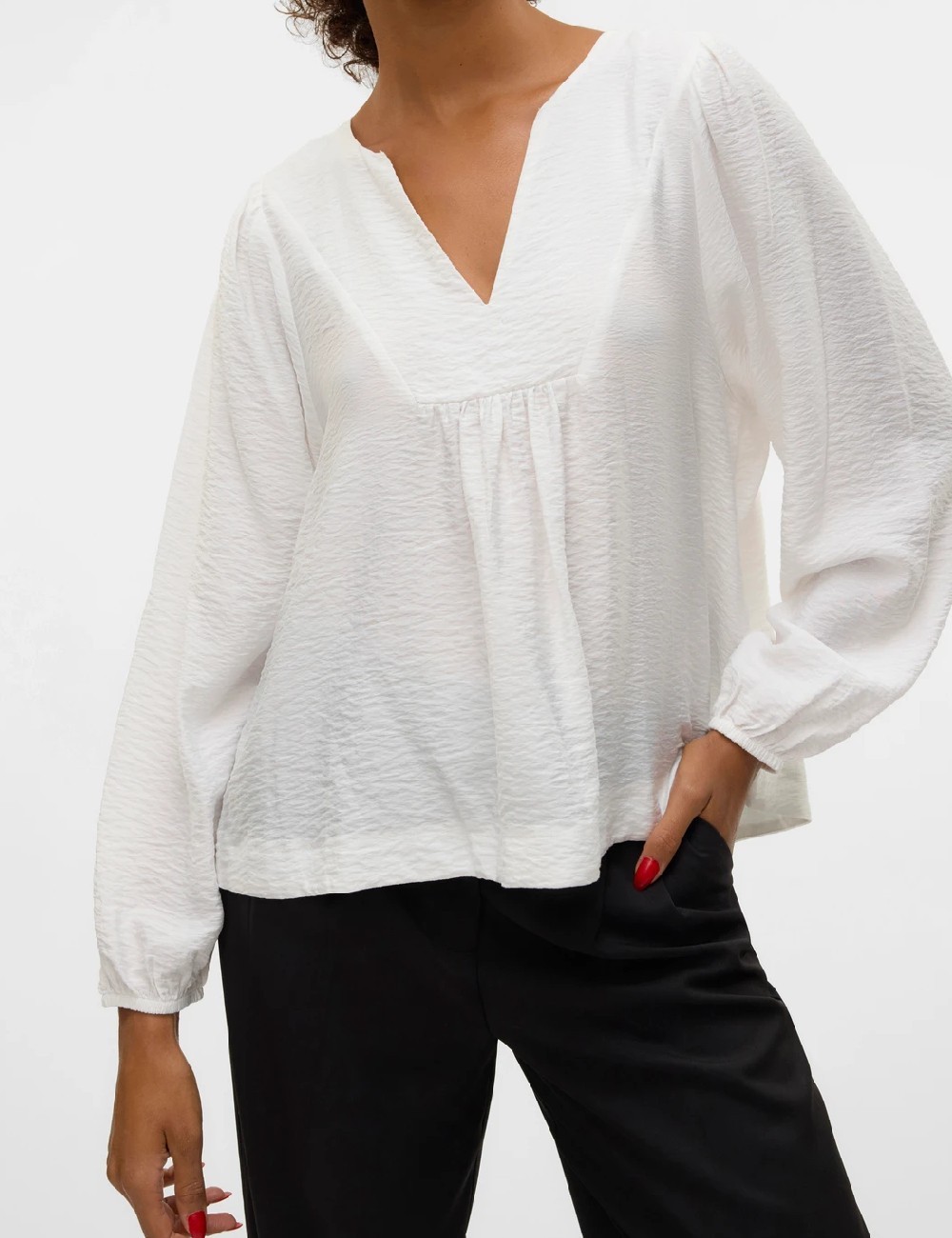 Bluza Vero Moda, alb - 1 | YEO