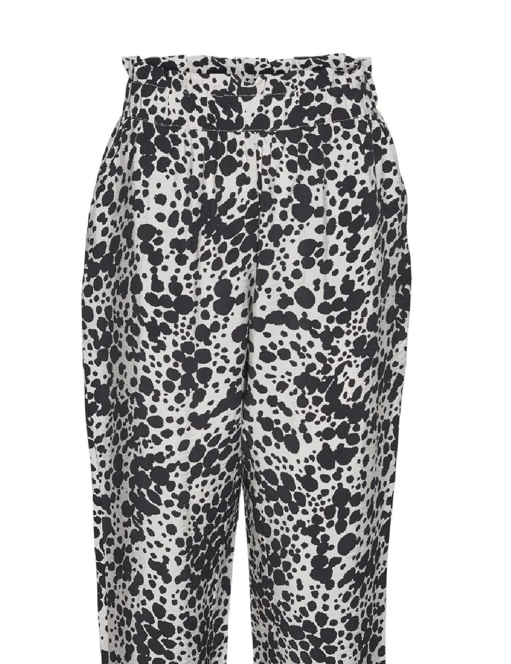 Pantaloni Vero Moda, bej/negru - 1 | YEO