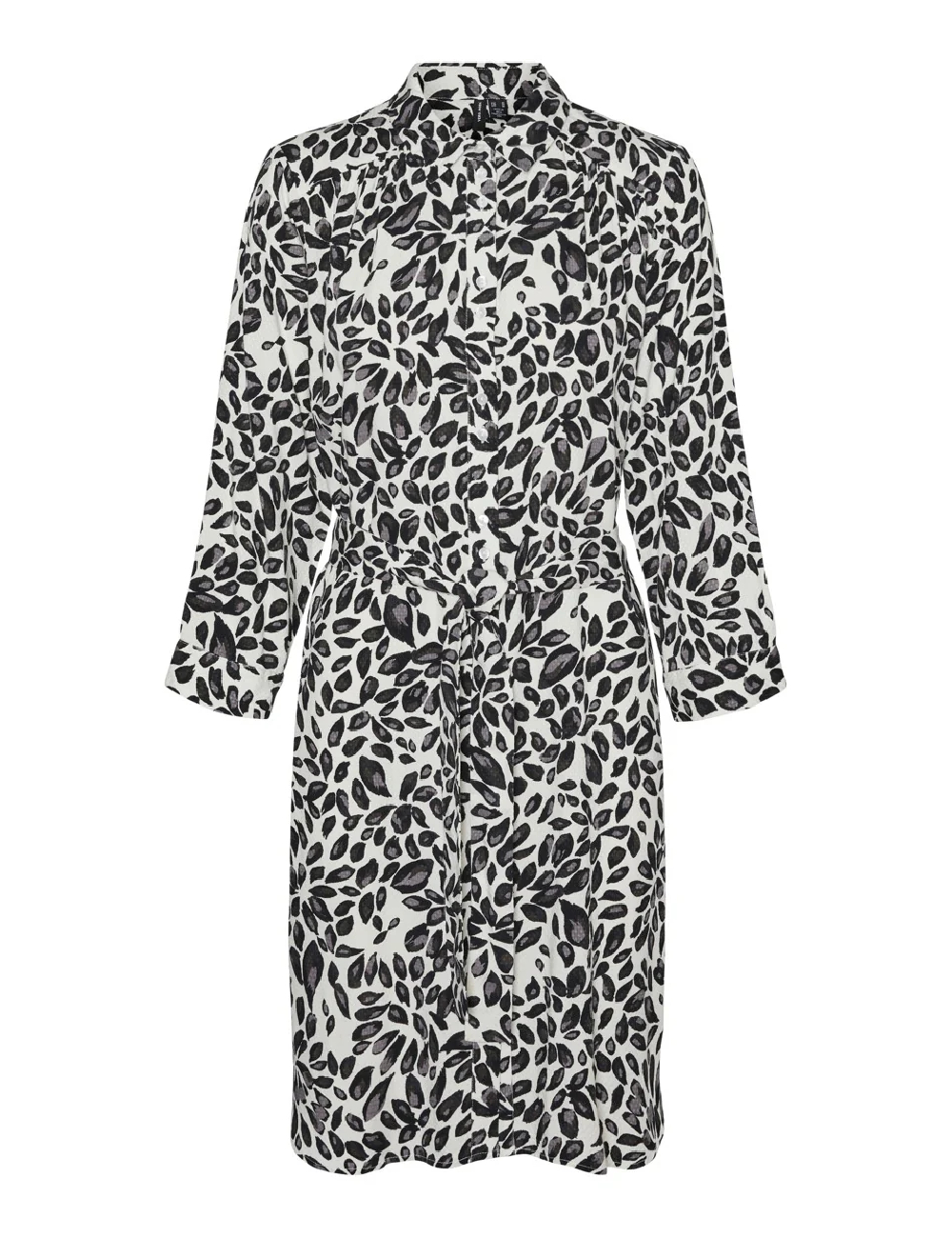 Rochie scurta Vero Moda, alb/negru
