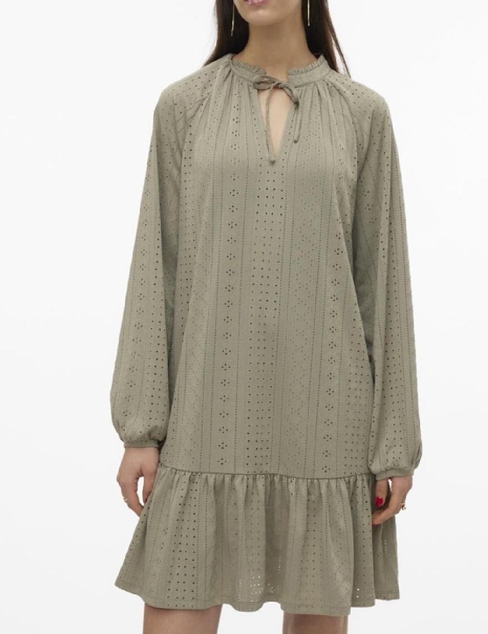 Rochie scurta Vero Moda, verde - 1 | YEO