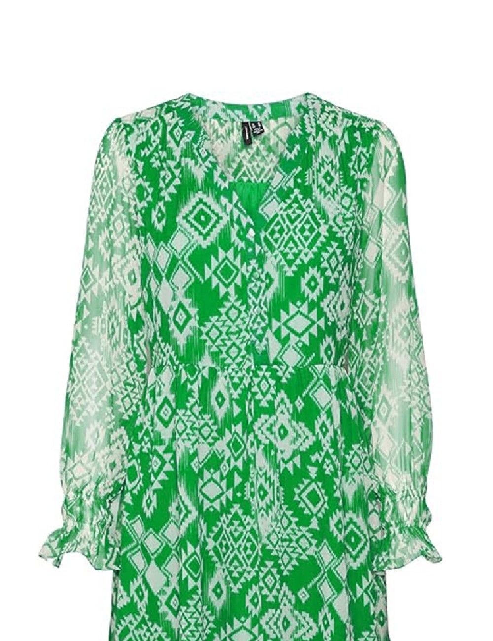 Rochie scurta Vero Moda, verde - 1 | YEO