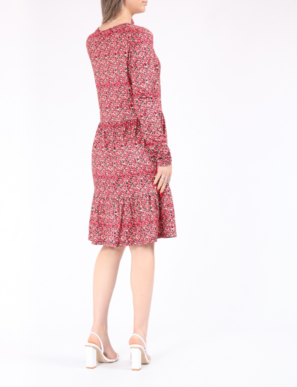 Rochie scurta Vero Moda, rosu - 1 | YEO