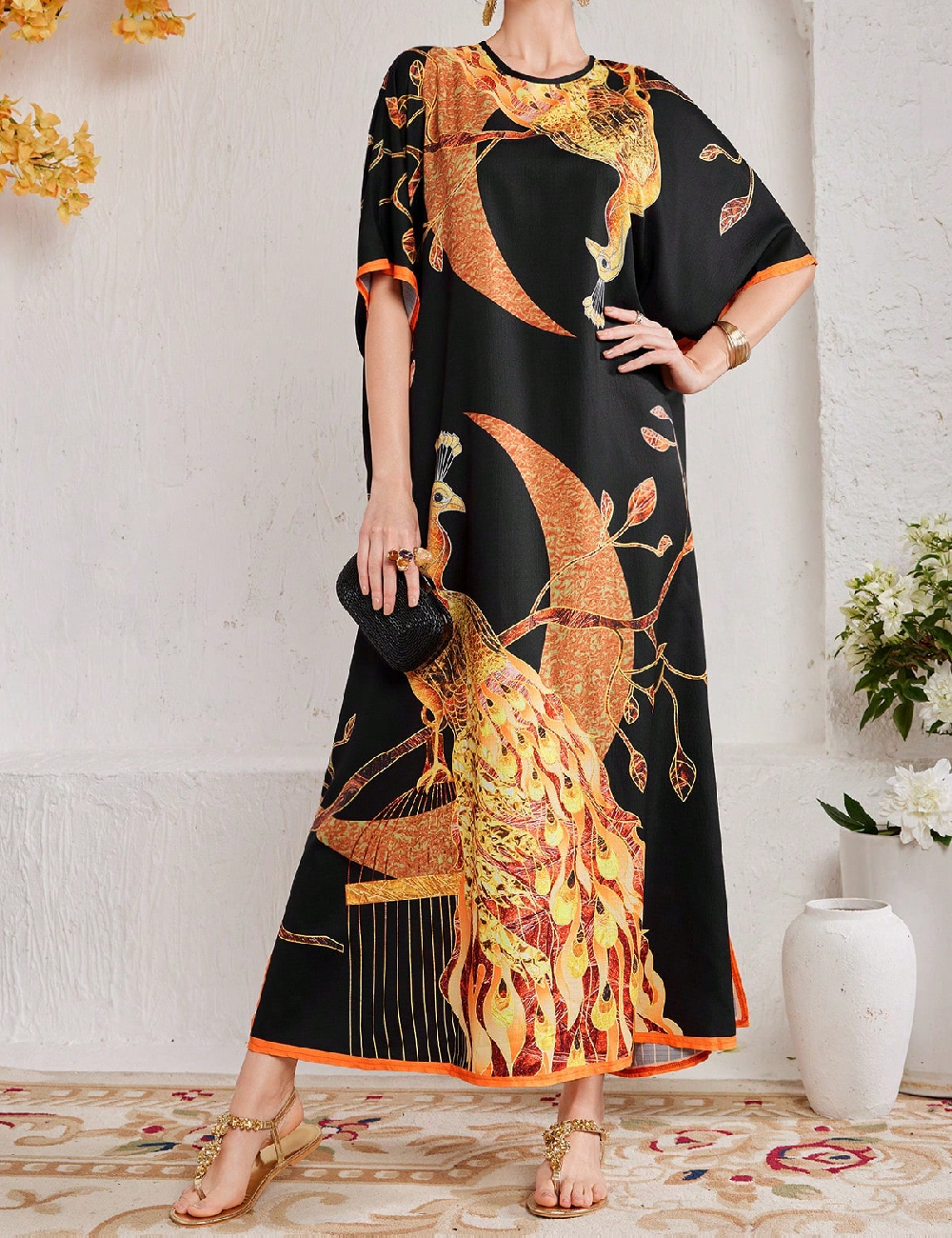 Rochie lunga SHEIN, negru