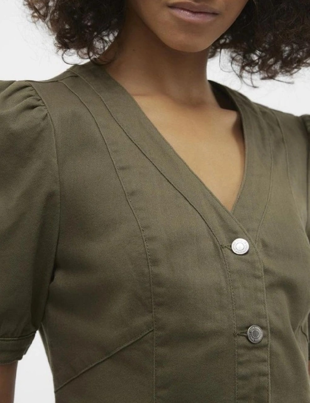 Rochie scurta Vero Moda, verde - 1 | YEO