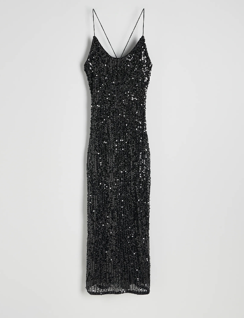Rochie medie Reserved, negru - 1 | YEO