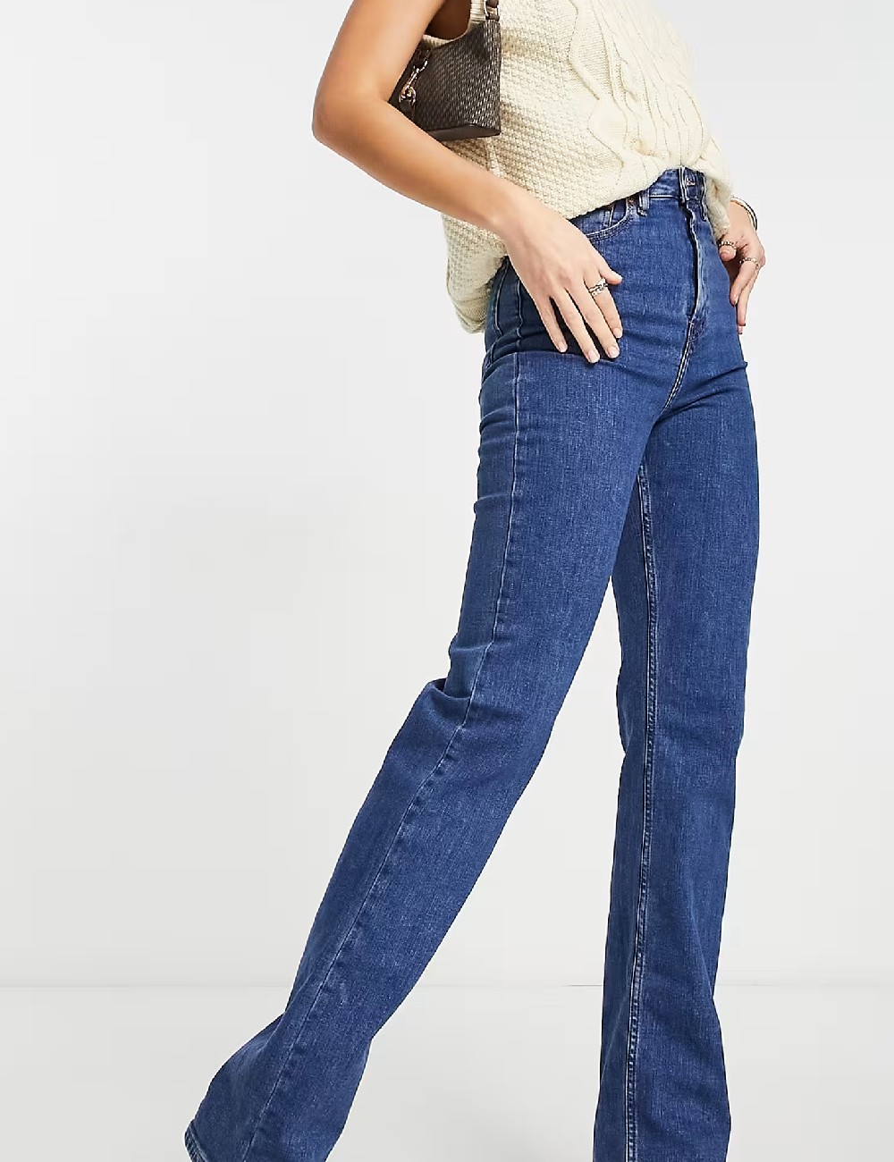 Blugi ASOS, albastru - 1 | YEO