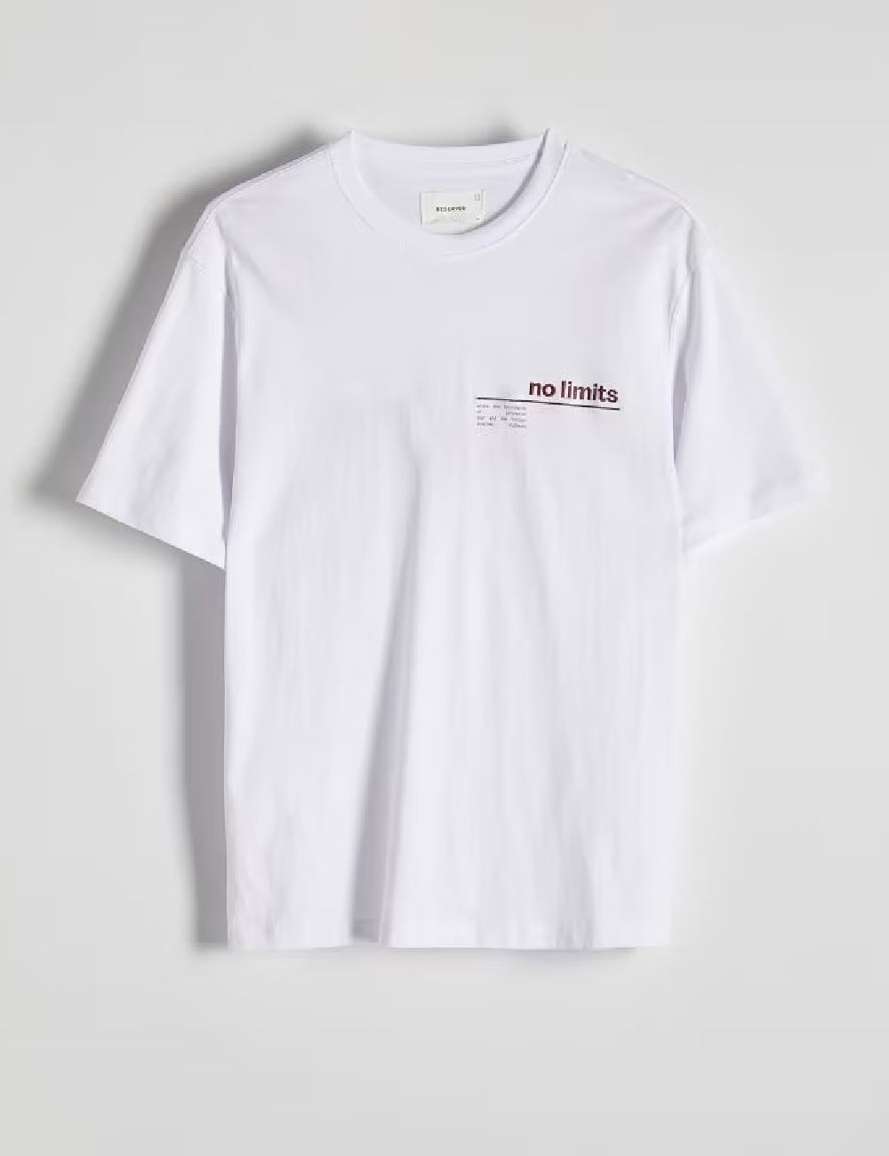 Tricou Reserved, alb