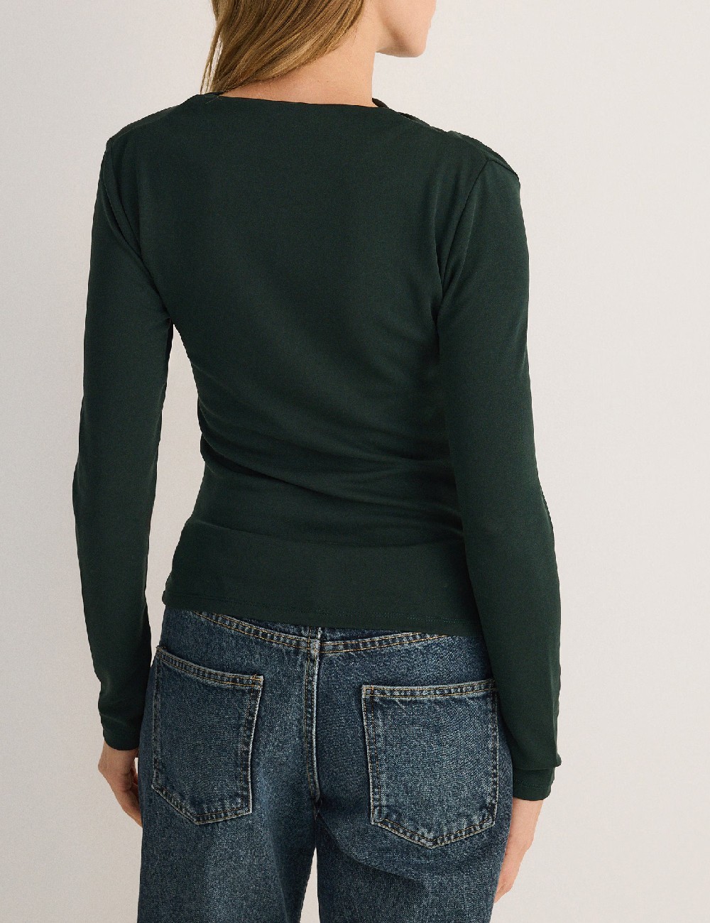 Bluza Reserved, verde - 1 | YEO