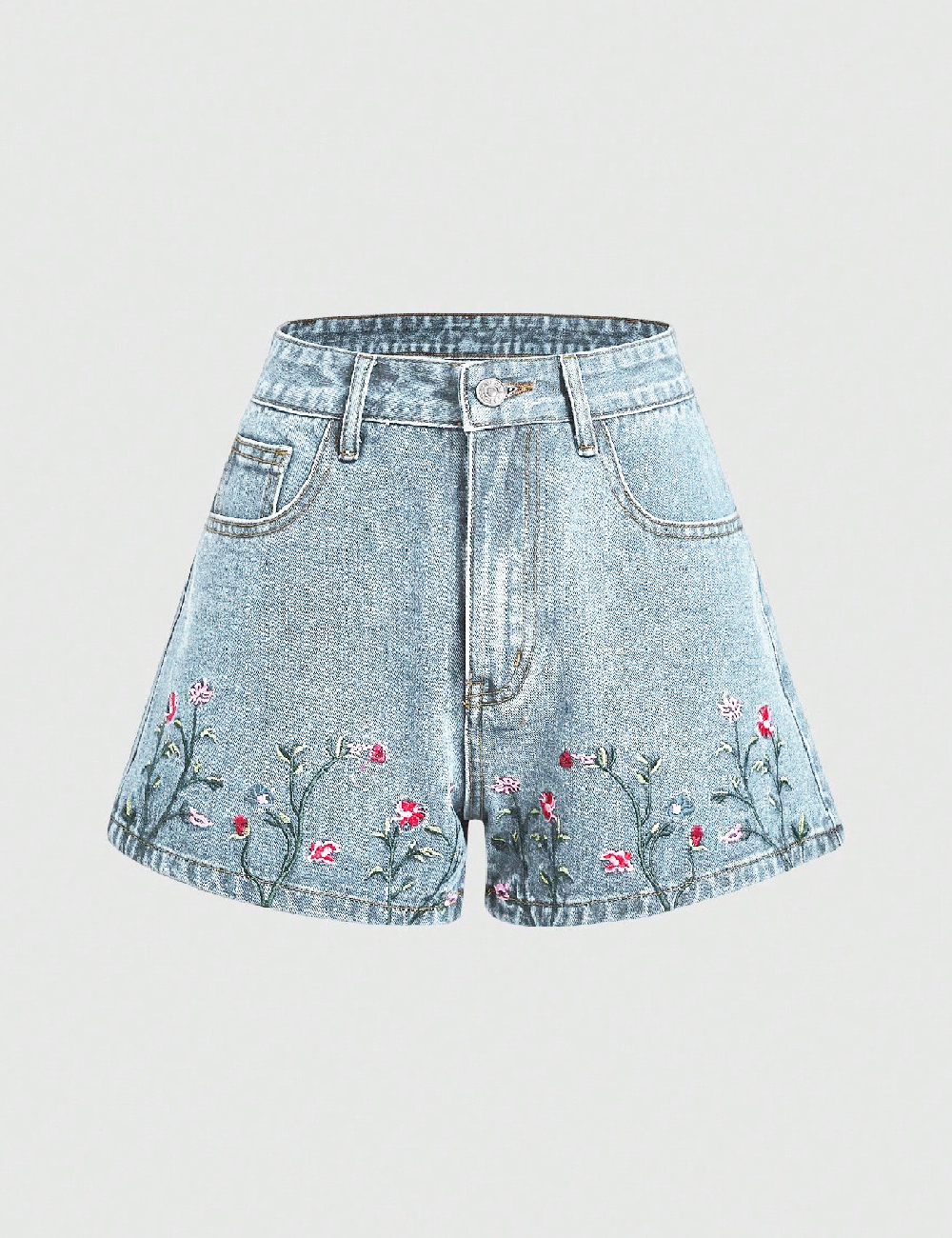 Pantaloni scurti Romwe, albastru
