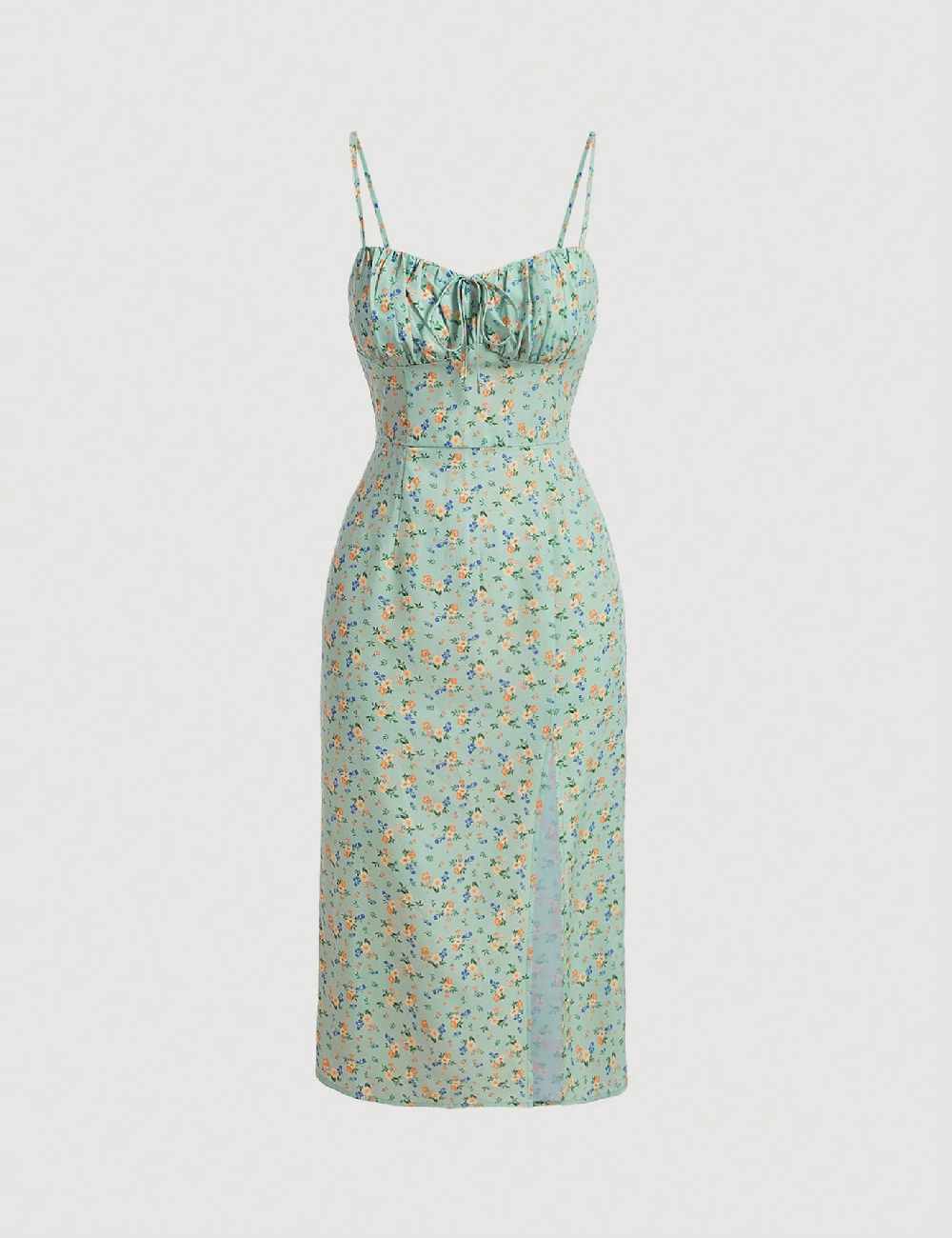 Rochie medie SHEIN, verde
