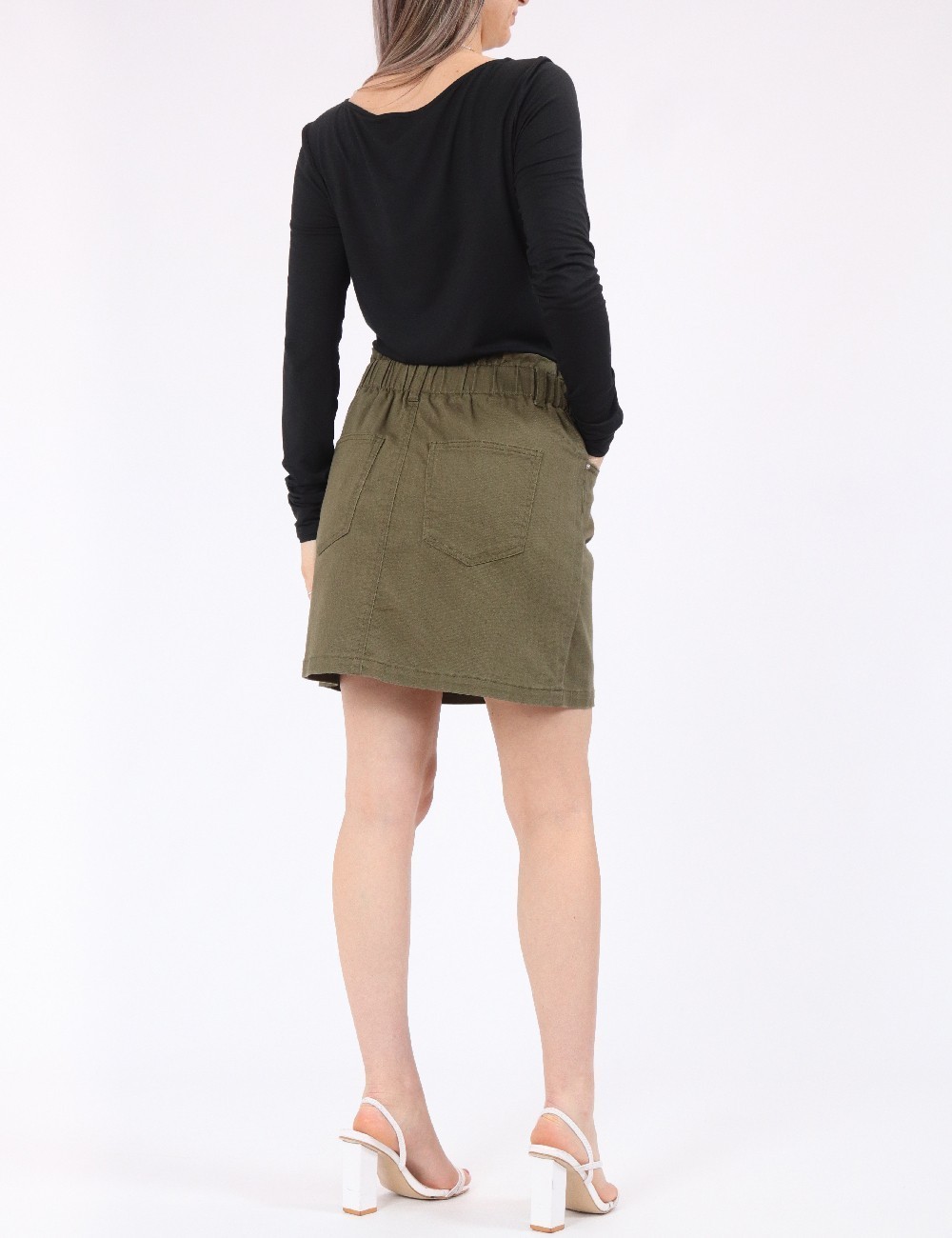 Fusta Vero Moda, verde - 1 | YEO
