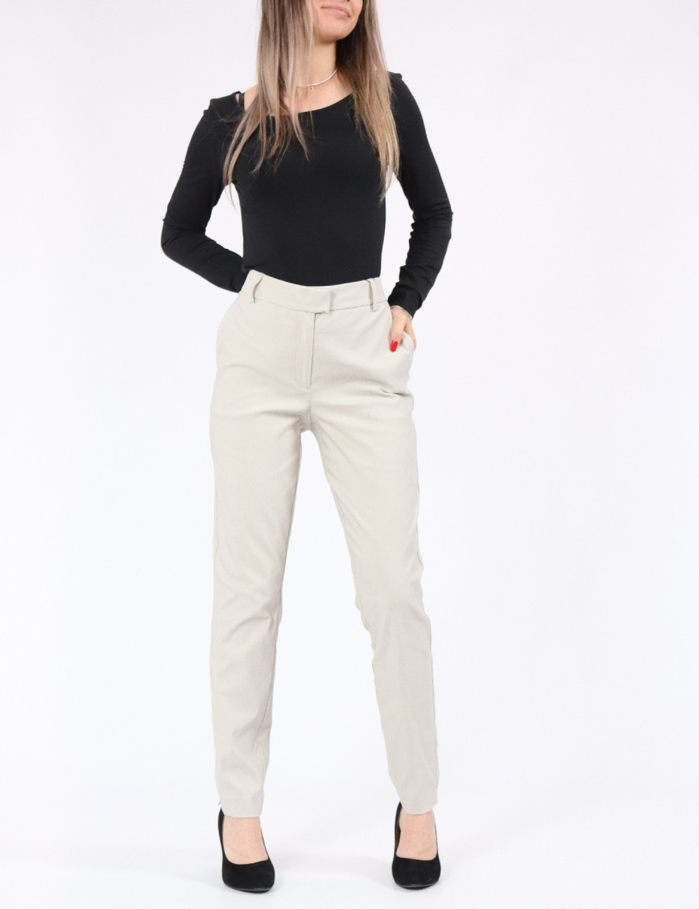 Pantaloni Vero Moda, gri - 1 | YEO