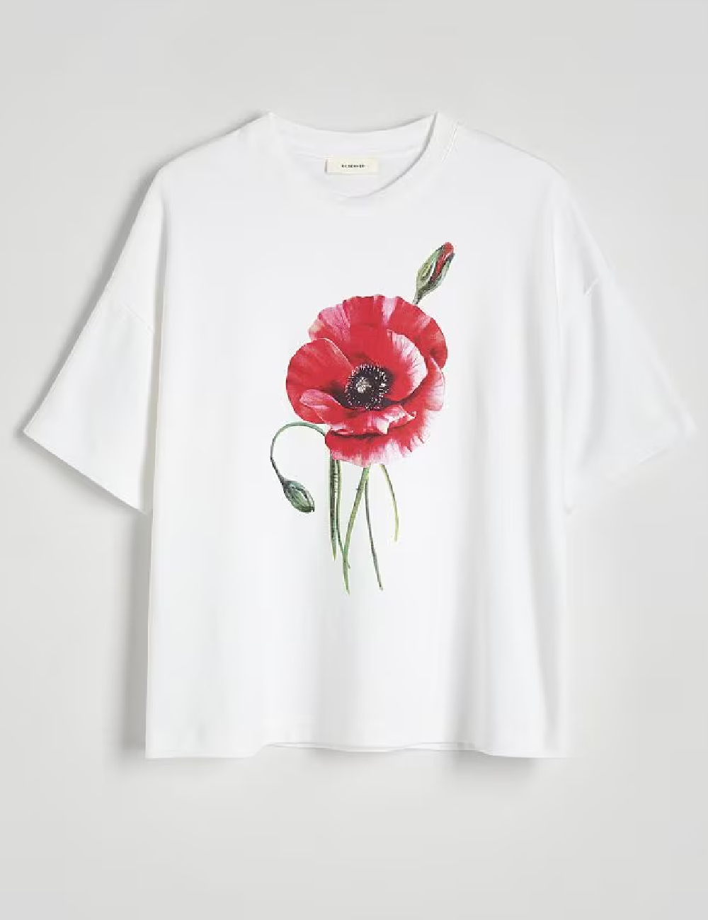 Tricou Reserved, alb - 1 | YEO