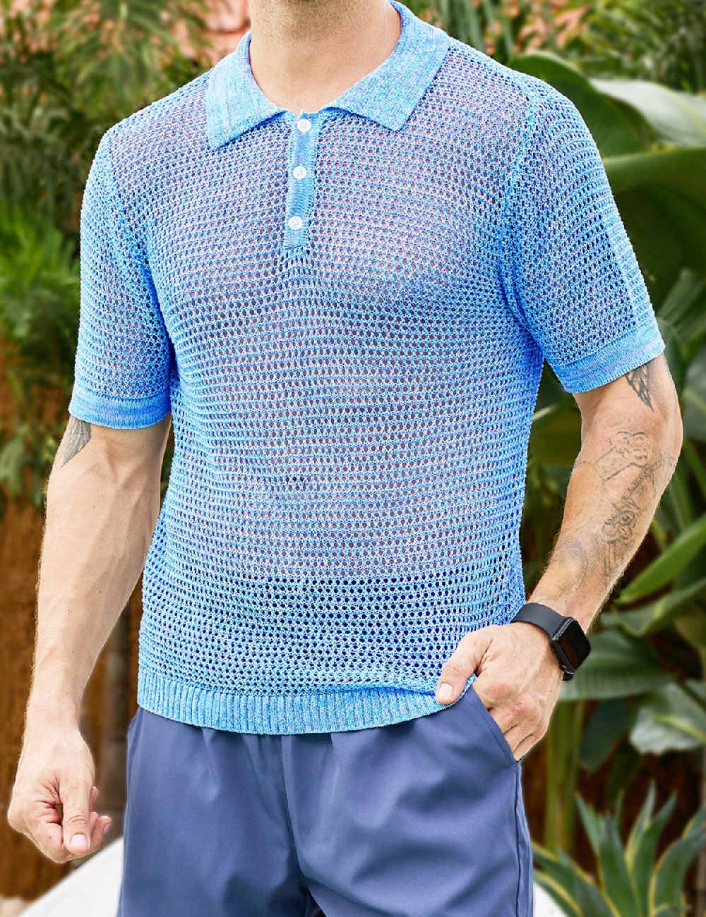 Tricou SHEIN, albastru