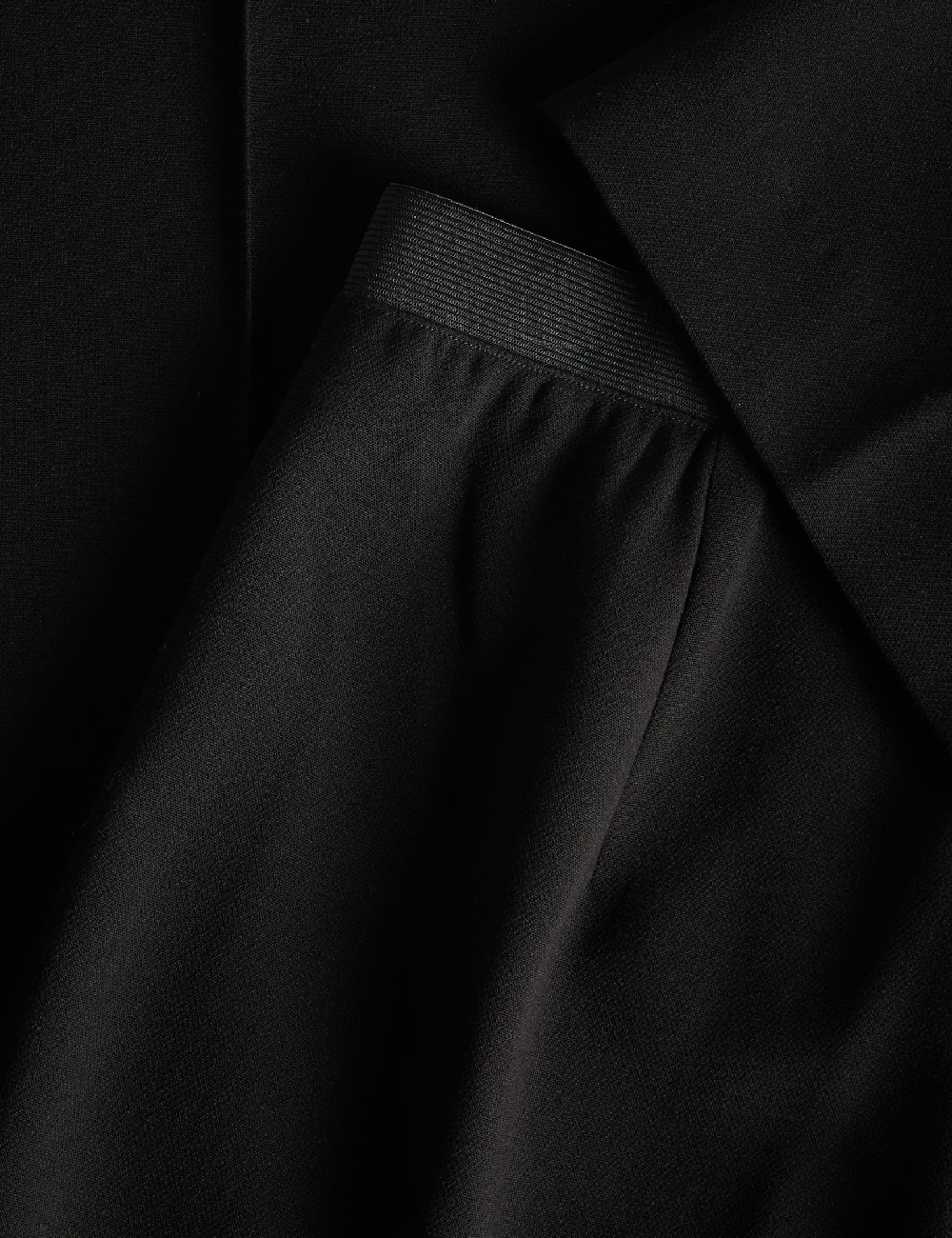 Pantaloni Reserved, negru - 1 | YEO