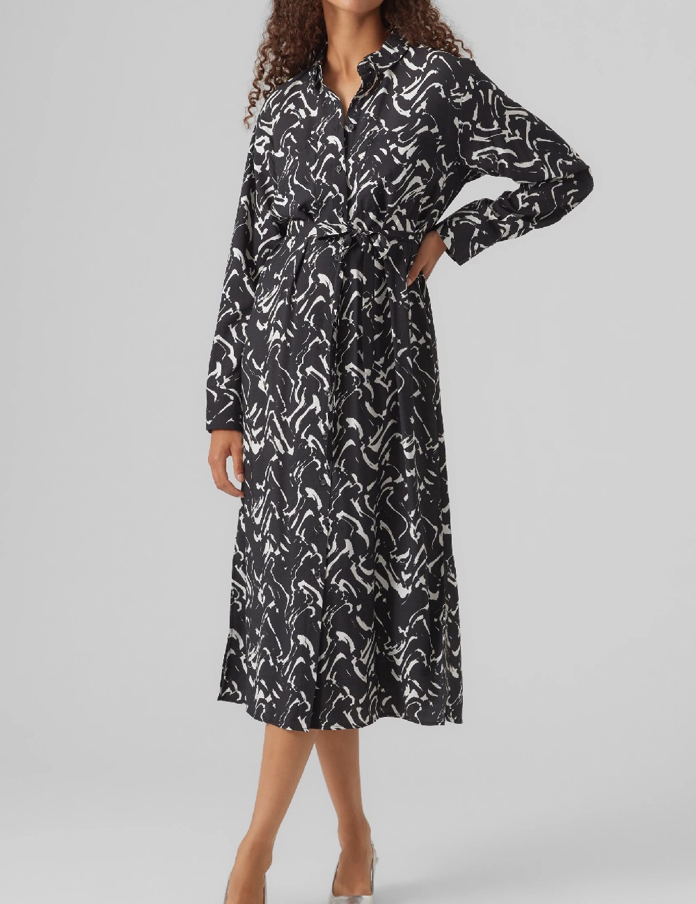 Rochie medie Vero Moda, negru - 1 | YEO