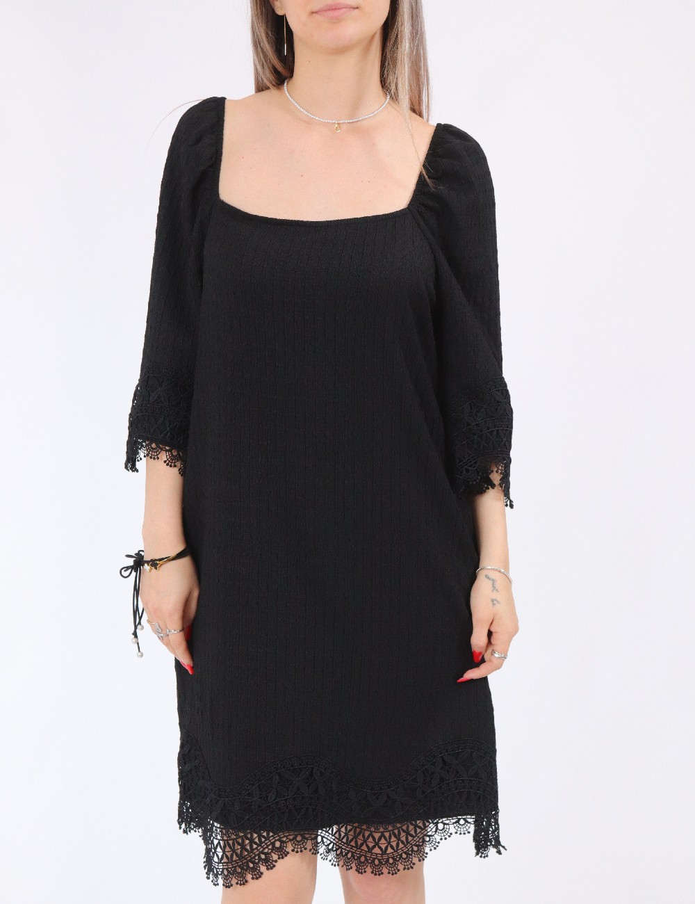 Rochie scurta Vero Moda, negru - 1 | YEO