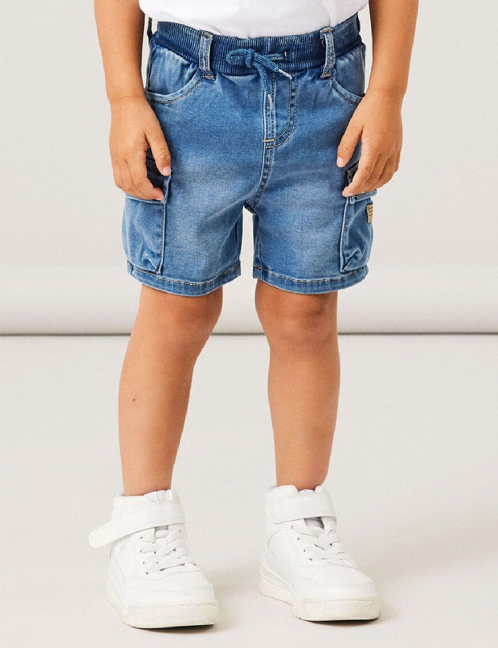 Pantaloni scurti Name It, albastru