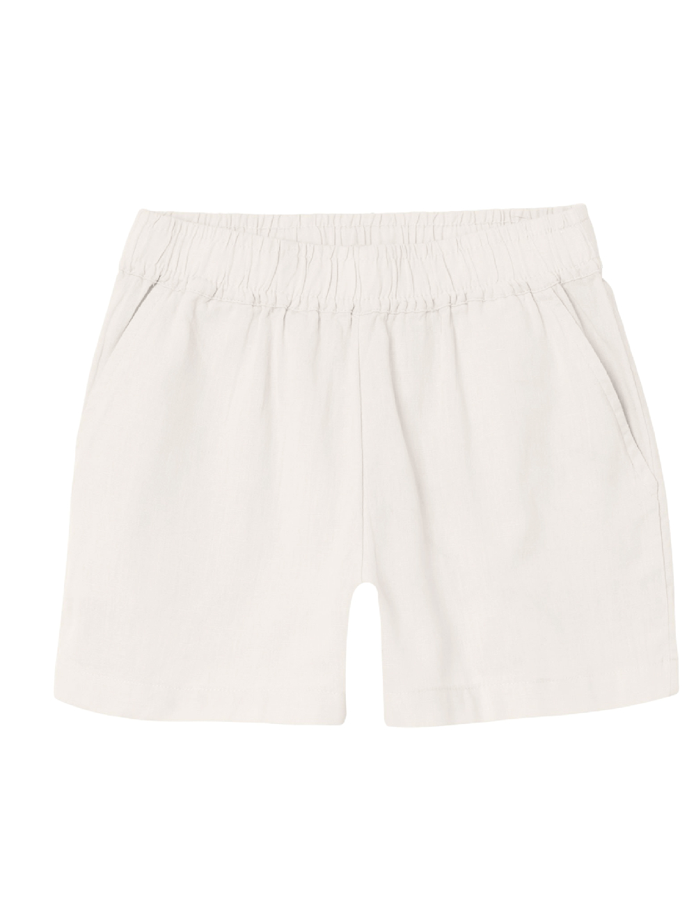 Pantaloni scurti Name It, alb