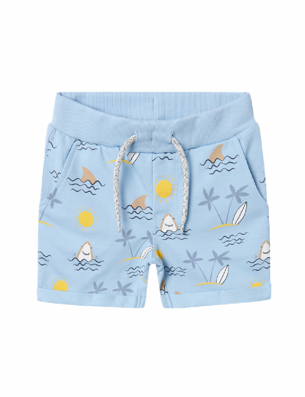 Pantaloni scurti Name It, albastru