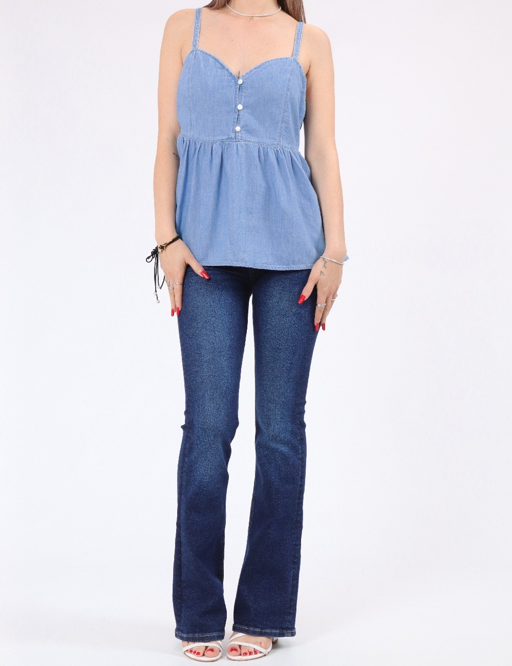 Maiou Vero Moda, albastru - 1 | YEO