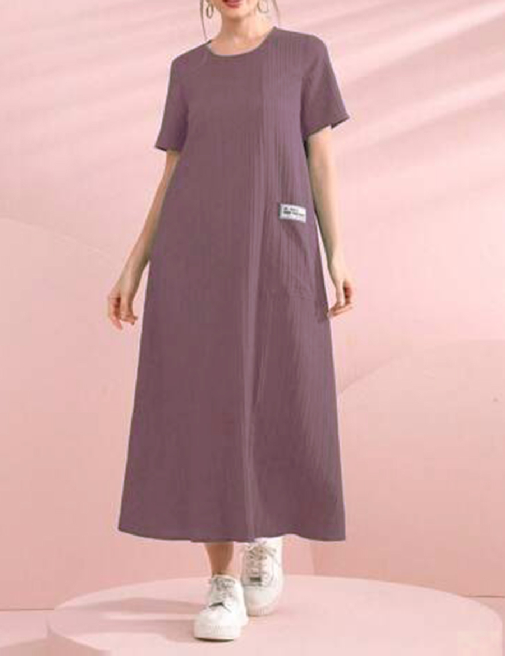 Rochie lunga SHEIN, mov