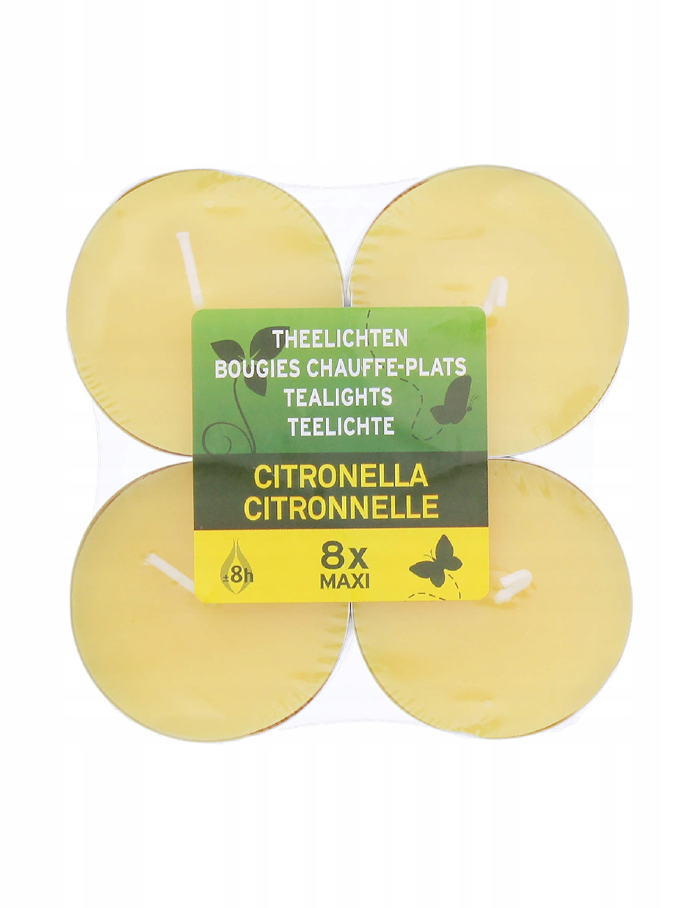 Set lumanari 8 bucati Zd Trading, galben