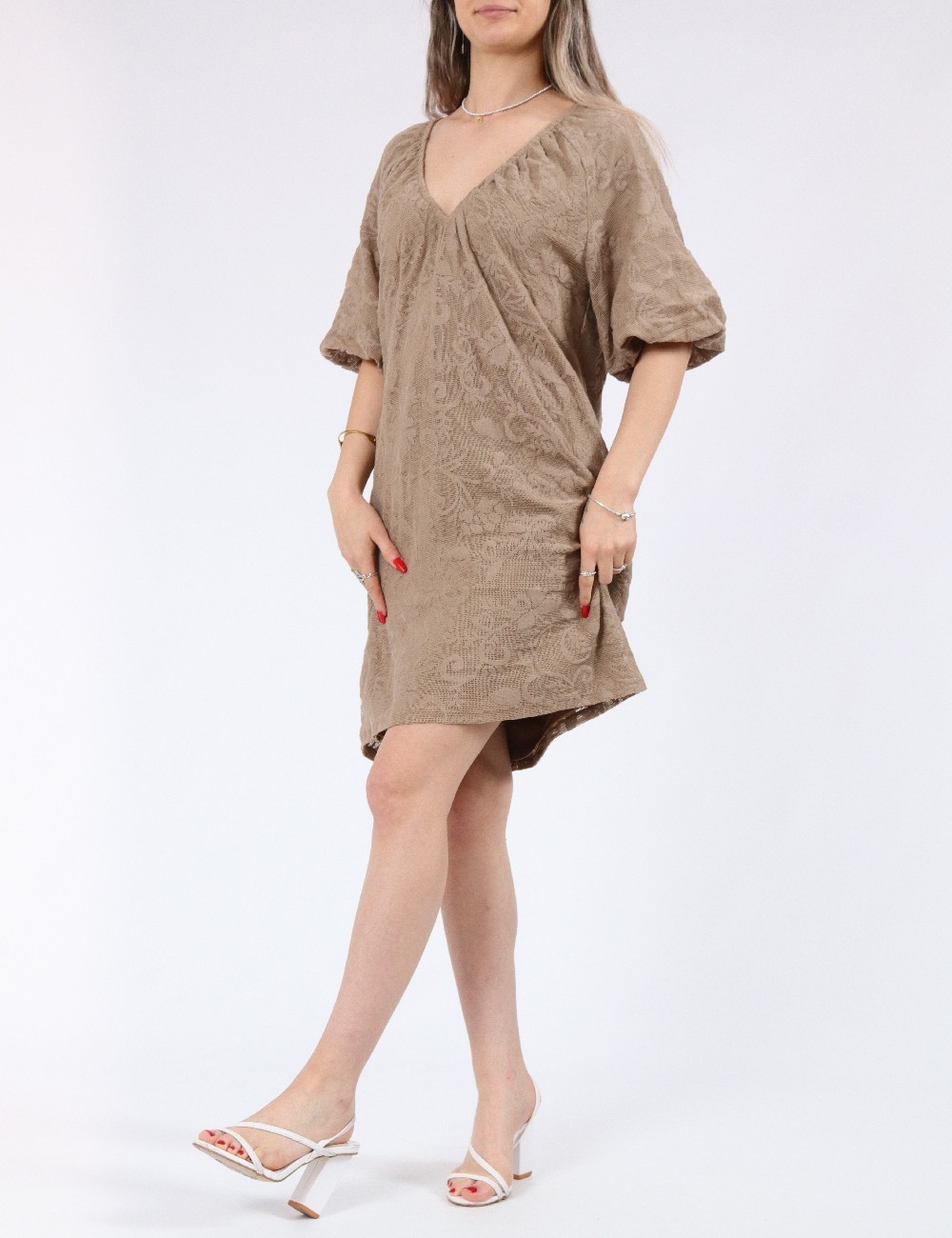 Rochie scurta Vero Moda, maro - 1 | YEO