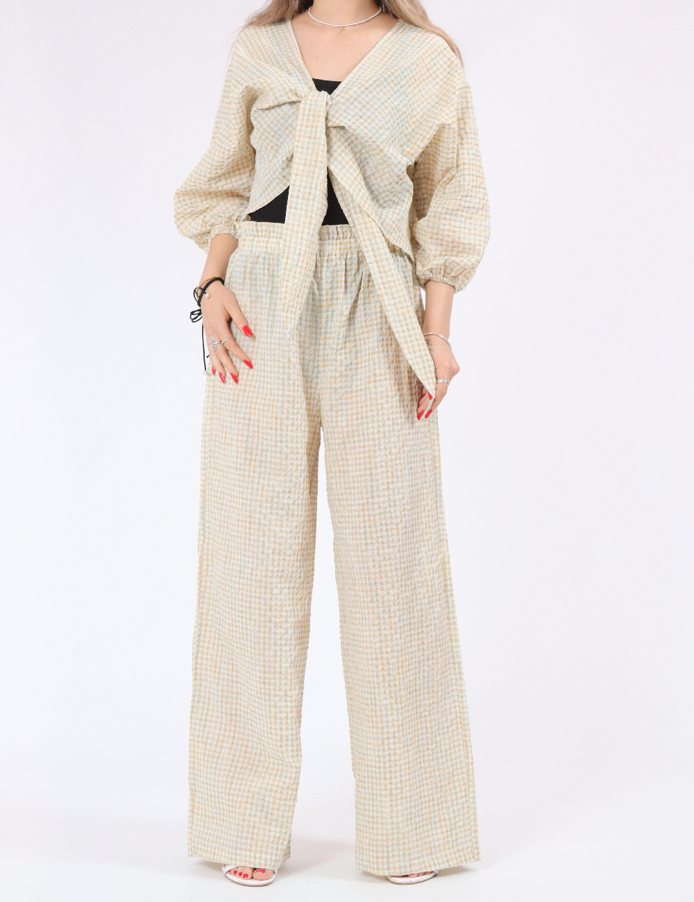 Pantaloni Vero Moda, crem