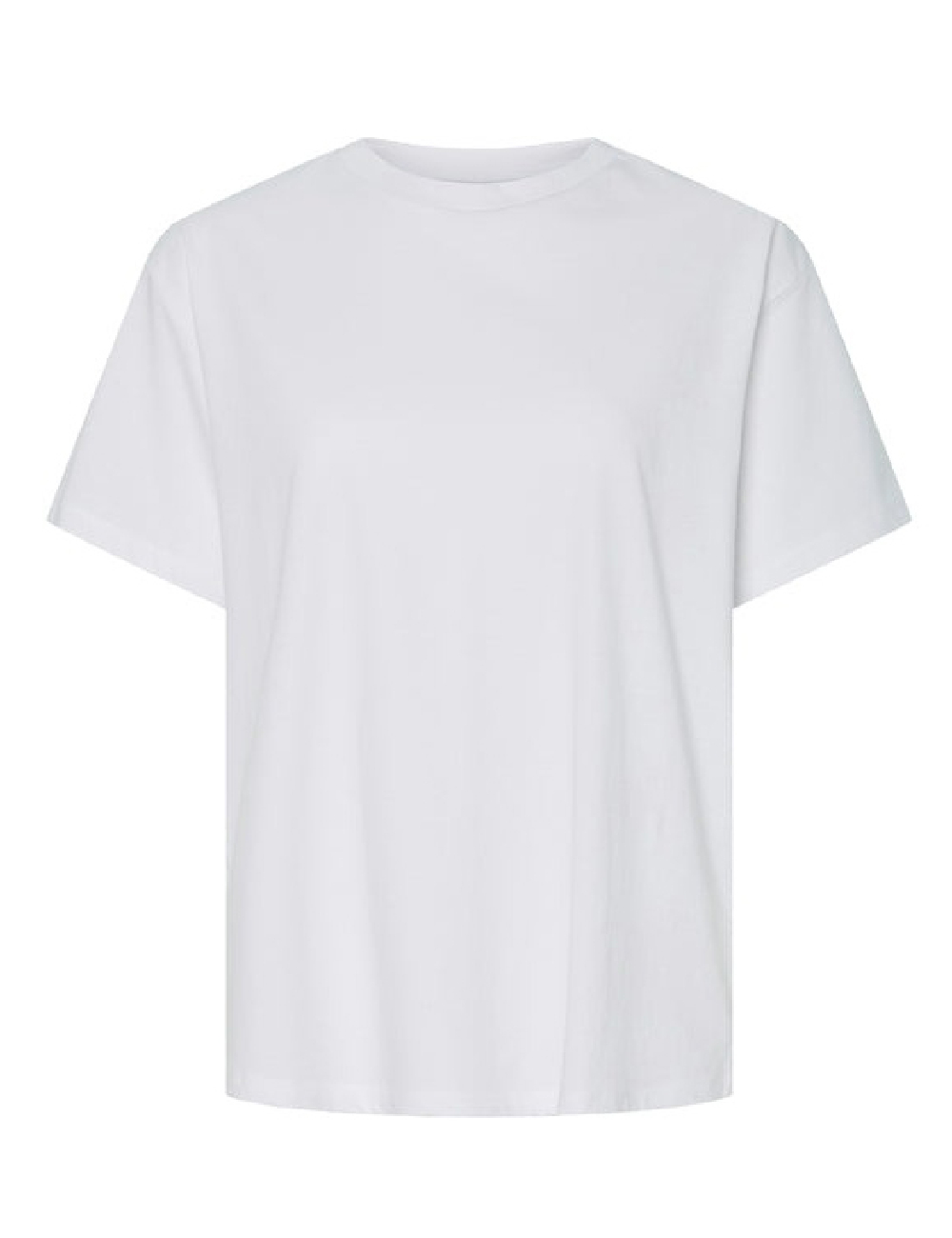 Tricou Pieces, alb