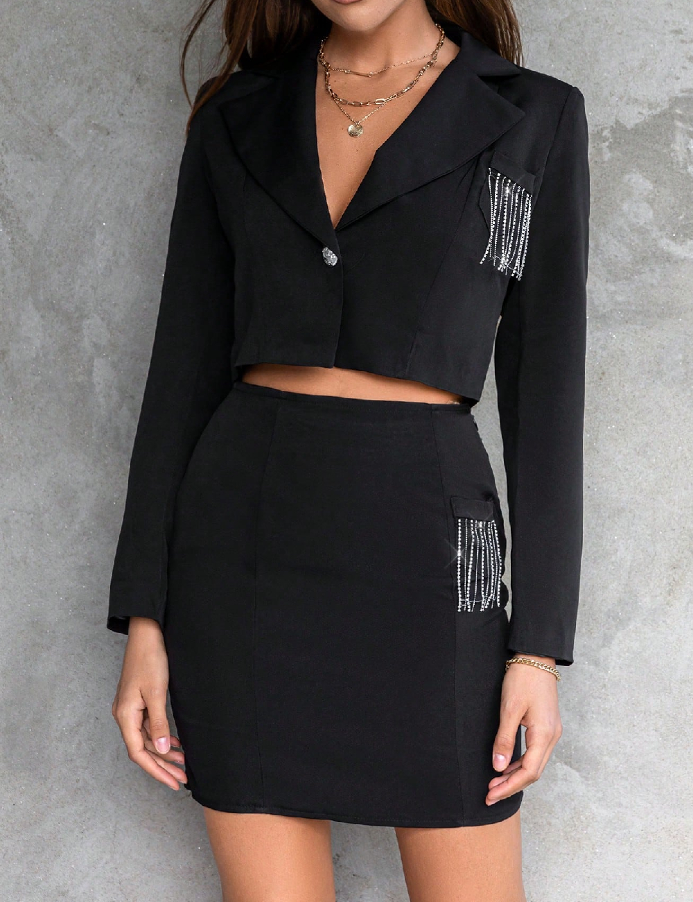 Compleu SHEIN, negru