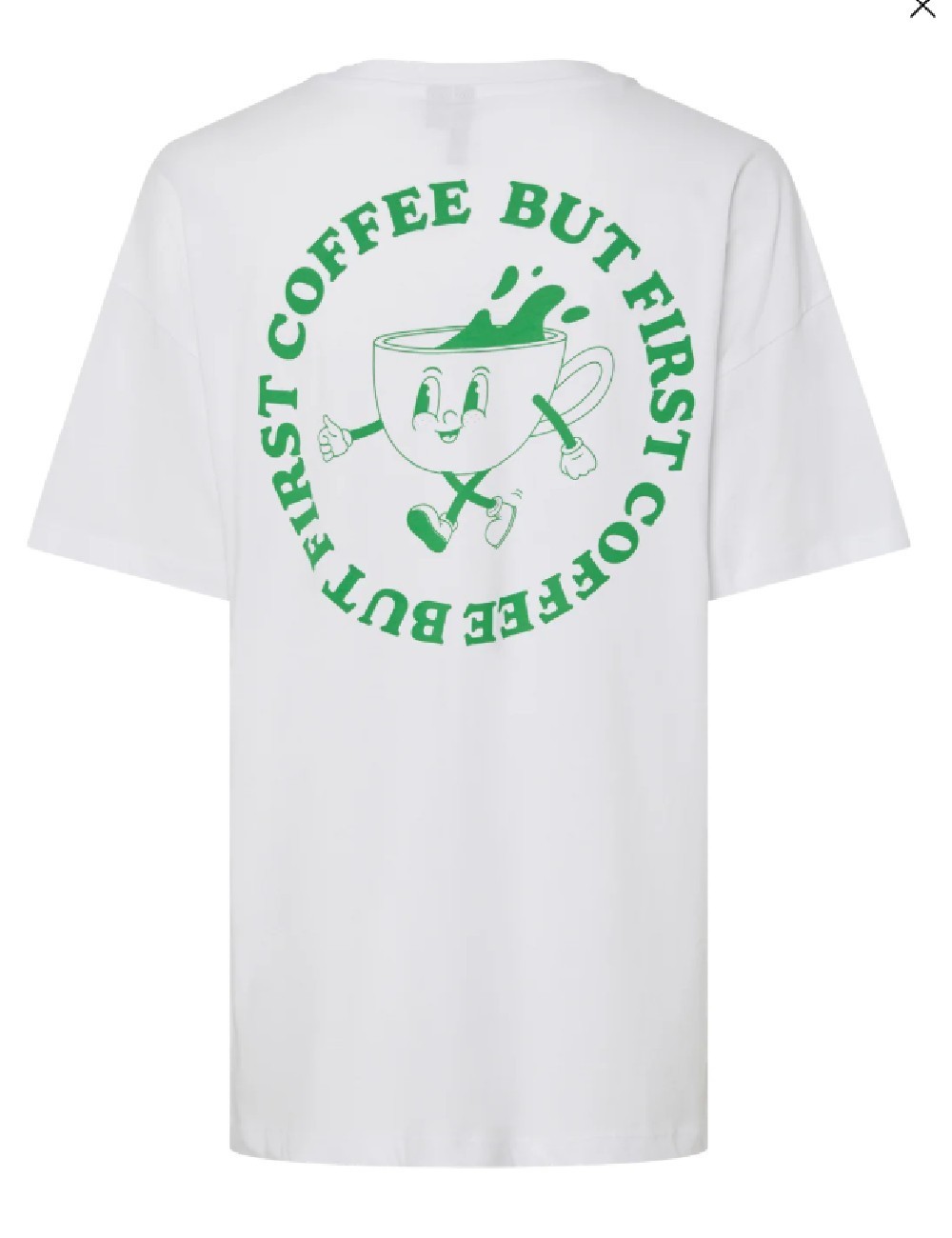 Tricou Pieces, alb - 1 | YEO