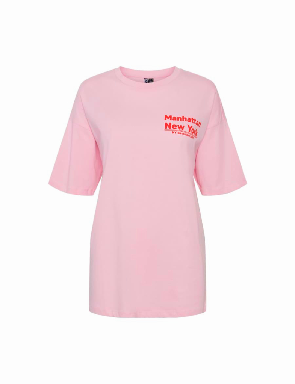 Tricou Oversize Pieces, roz