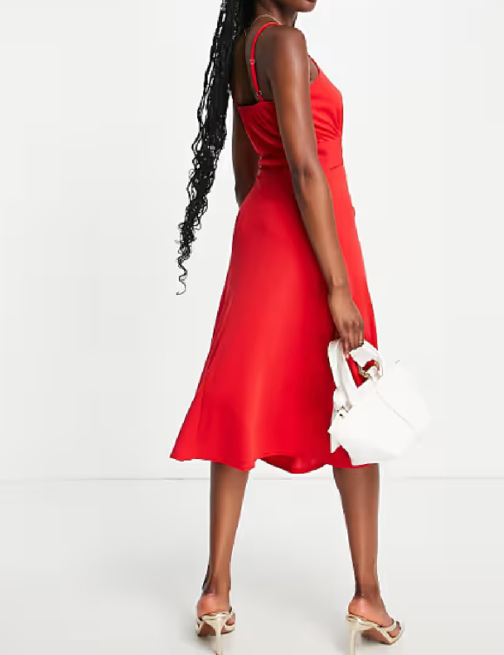 Rochie medie Morgan de toi, rosu - 1 | YEO