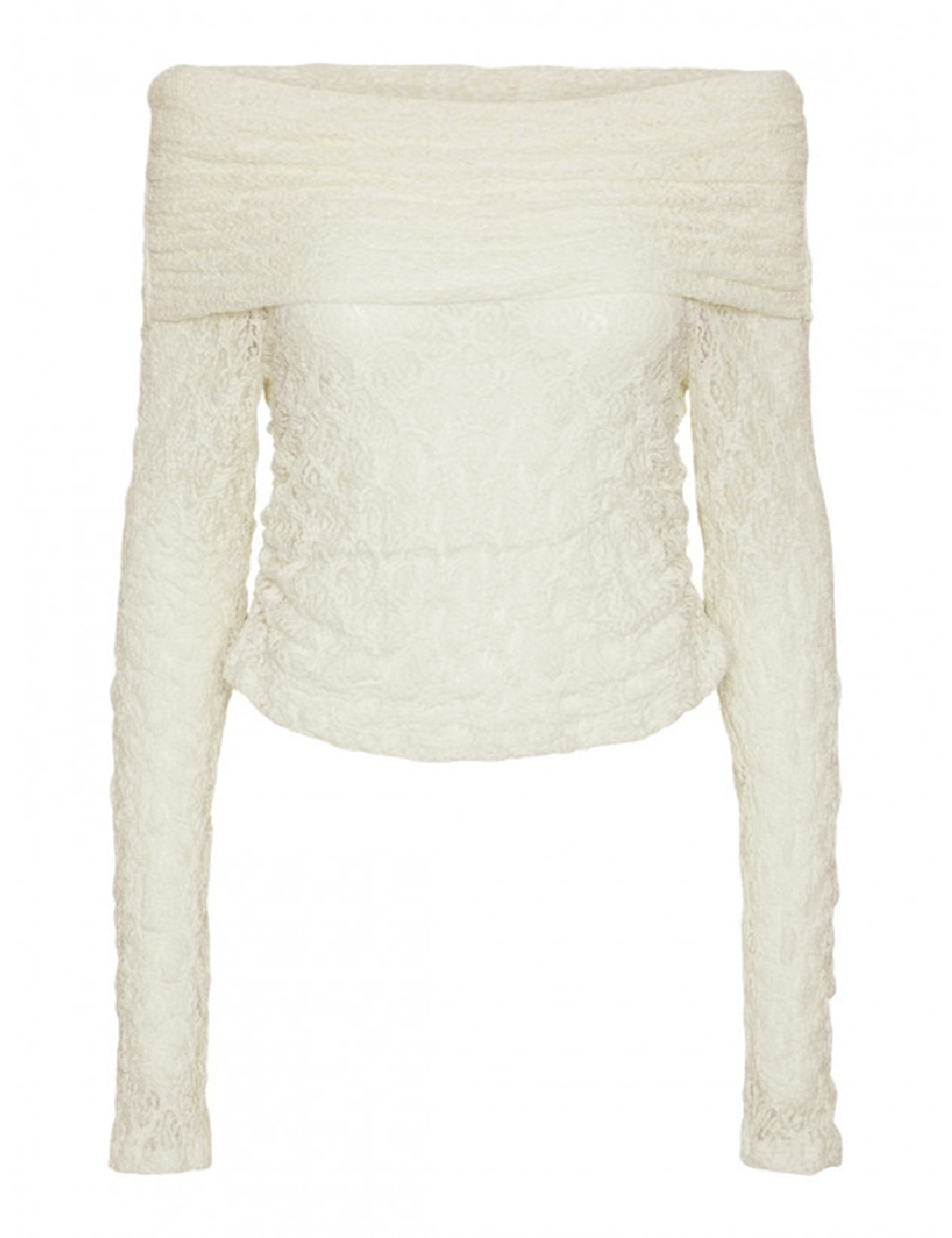 Bluza Pieces, crem