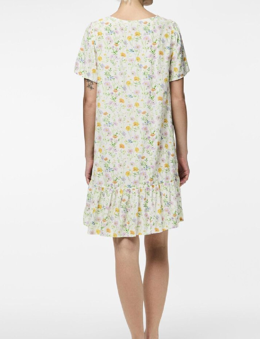 Rochie scurta Pieces, floral print - 1 | YEO