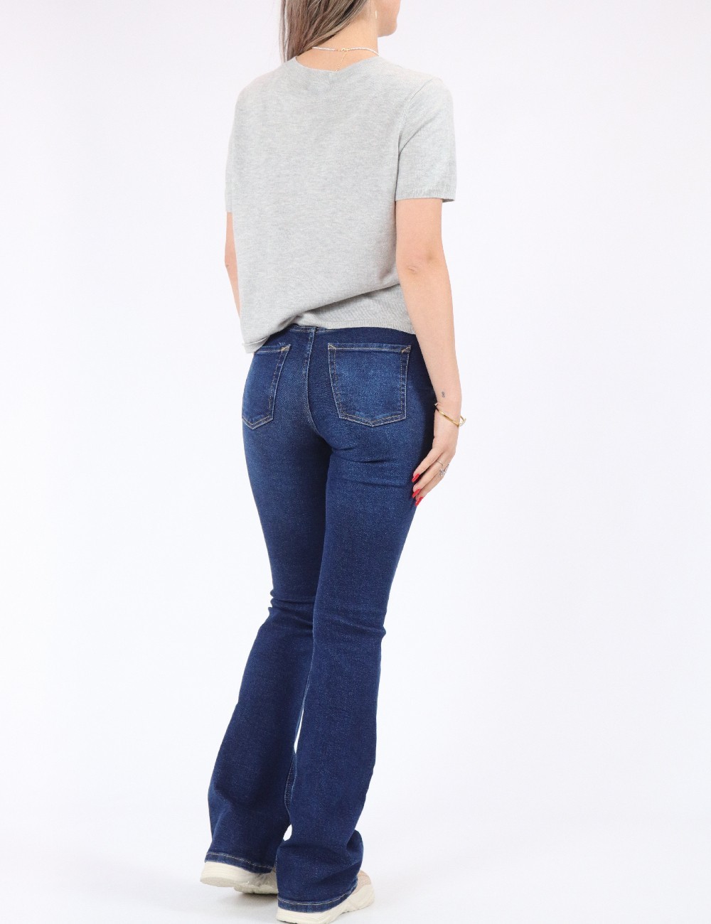 Bluza Jacqueline de Yong, gri - 1 | YEO